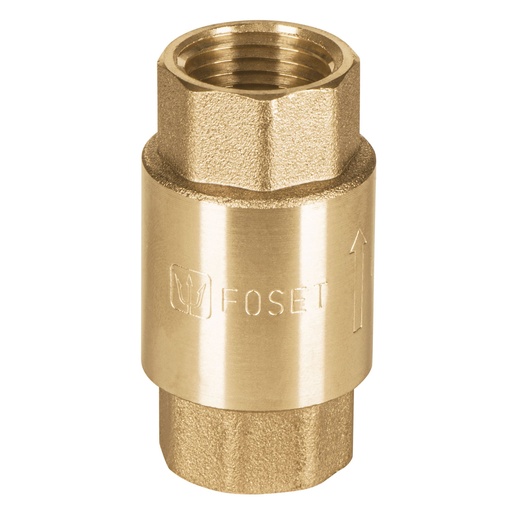 [HC63828] FOSET VALVULA VARE-1/2 1/2" RETENCION D/RESORTE LATON