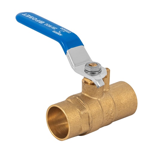 [HC63831] FOSET VALVULA BOLA SOLDABLE   019MM 3/4" LATON