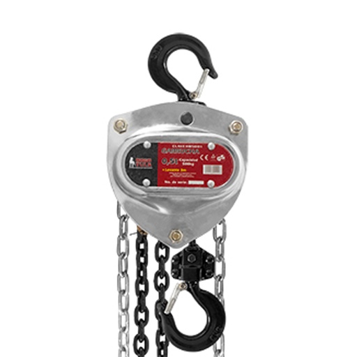 [HC63882] DOGOTULS GARRUCHA CROMADA     D/CADENA 500KG 3MT HB5001