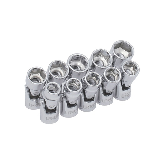 [HC64135] URREA DADOS FLEX JG/10PZ 3/8 5200JM