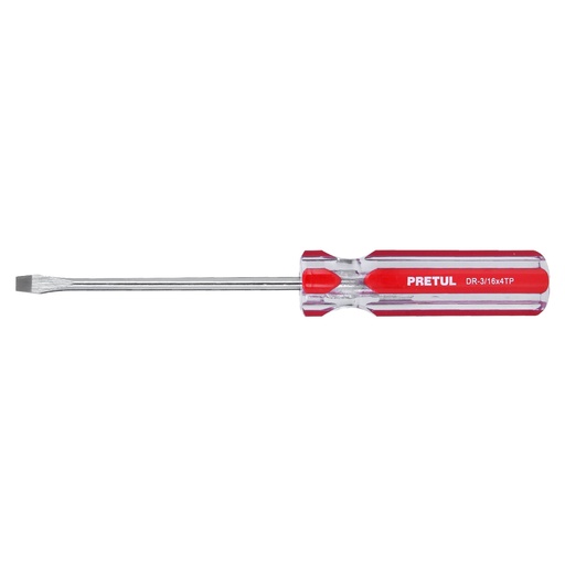 [HC63643] PRETUL DESARMADOR PLANO DR-3/16X4TP MGO PVC