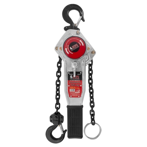 [HC62640] DOGOTULS POLIPASTO CROMADA    D/PALANCA 750KG 1.5MT HB5010