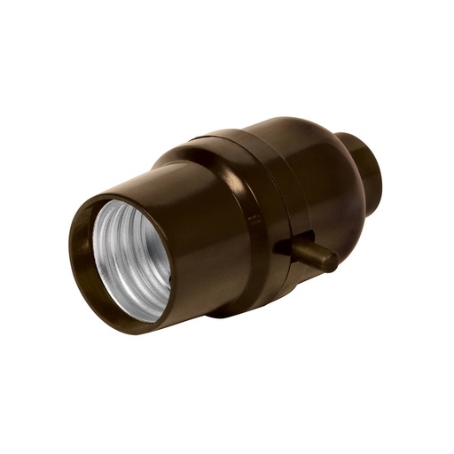 [HC62742] VOLTECH PORTALAMPARA BAQUELITAC/INTERRUPTOR BARRA POBA-11