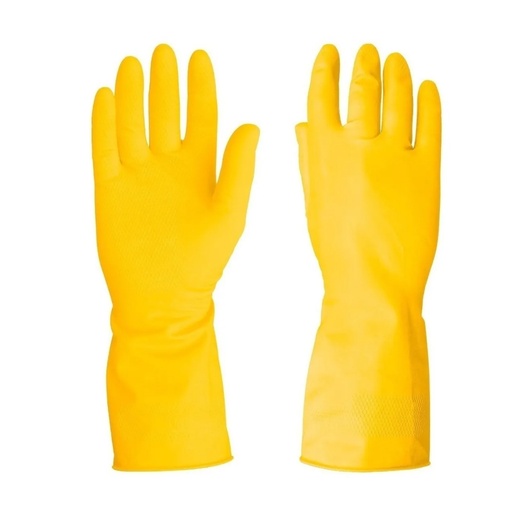 [HC63649] PRETUL GUANTE LATEX GU-LIM-MP M P/LIMPIEZA PUNO LARGO
