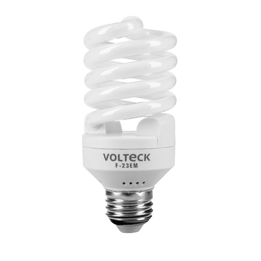 [HC62746] VOLTECH LAMPARA F-23EM 23W VOLTECH ESPIRAL MINI B/E26/27 LUZ