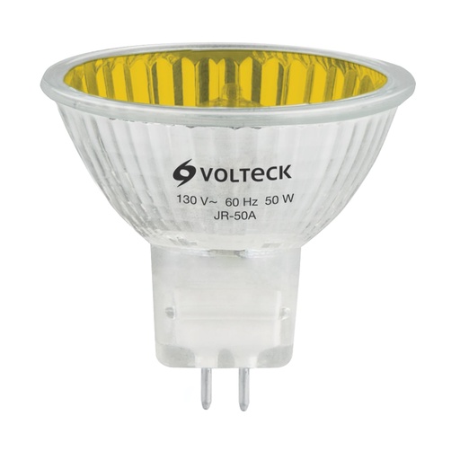 [HC62375] VOLTECH LAMPARA JR-50R 50W VOLTECH HALOGENO MR16 B/BIPIN ROJ