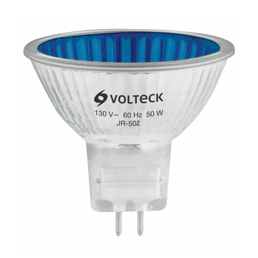 [HC62376] VOLTECH LAMPARA JR-50Z 50W VOLTECH HALOGENO MR16 B/BIPIN AZU