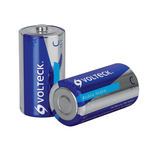 [HC62755] VOLTECH PILA AL-C VOLTECH ALCALINA C 2PZA