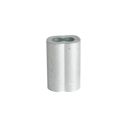 [HC62710] CASQUILLO D/ALUMINIO          DOBLE 1/16"