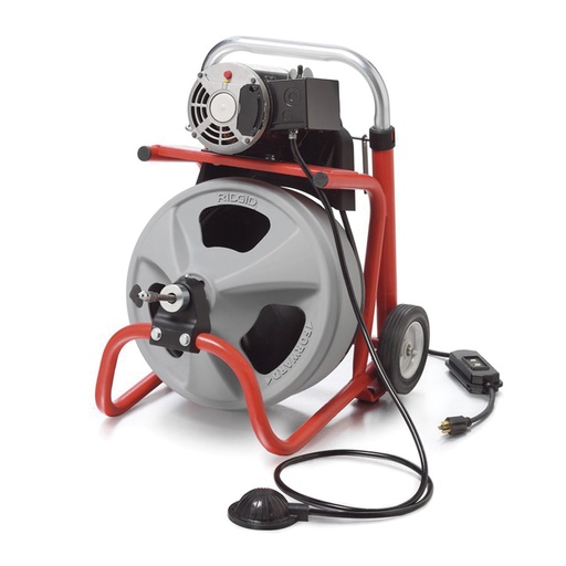 [HC62557] RIDGID DESTAPACAÑO ELECTRICO  3"-8" K-750 GUANTE+CABLE C75