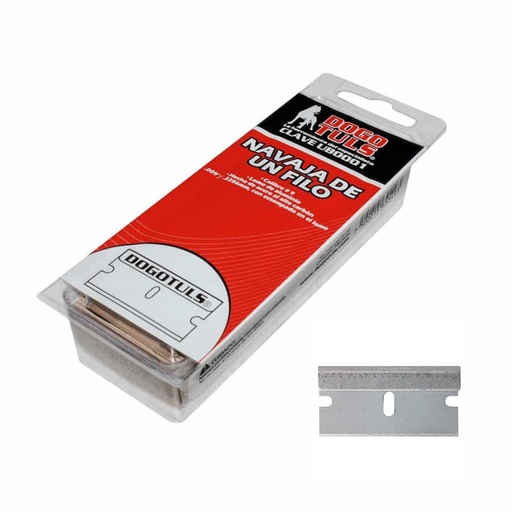 [HC66508] NAVAJA D/REPUESTO 1 FILO      CAL.9 40MM