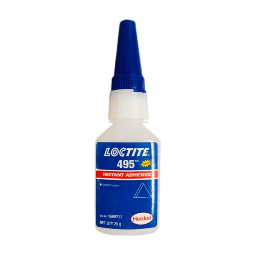 [HC61956] LOCTITE ADHESIVO INSTANTANEO  SUPER BONDER 495-03 20GR