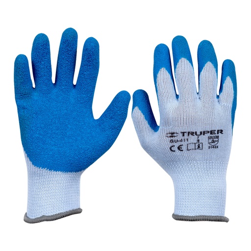 [HC62783] TRUPER GUANTE P/JADINERO GU-JAR-C CH CUB DE LATEX PUNO TEJ