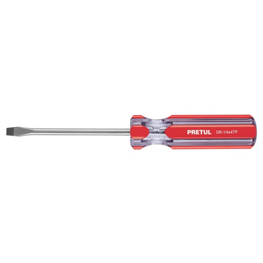 [HC63641] PRETUL DESARMADOR PLANO DR-1/4X4TP MGO PVC