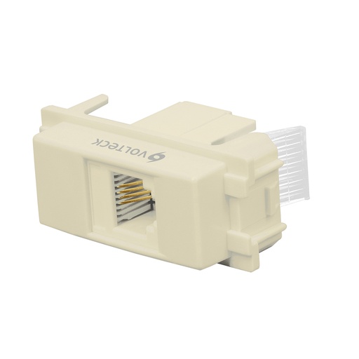 [HC61525] VOLTECH TOMA D/TELEFONO TE-I VOLTECH CONECTOR RJ-11 4HILOS M