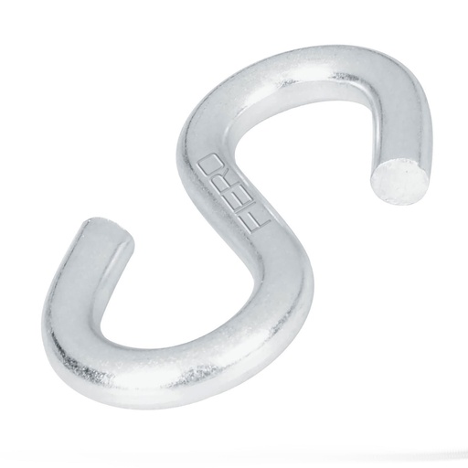 [HC61013] FIERO GANCHO "S" GANS-5/16 5/16" GALVANIZADO
