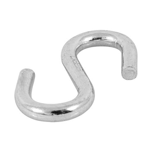 [HC61014] FIERO GANCHO "S" GANS-1/4 1/4" GALVANIZADO