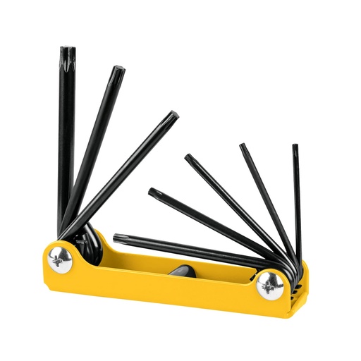 [HC63783] PRETUL LLAVE TORX TIPO NAVAJA TORX-8P TRUPER 8PZA CUERPO DE