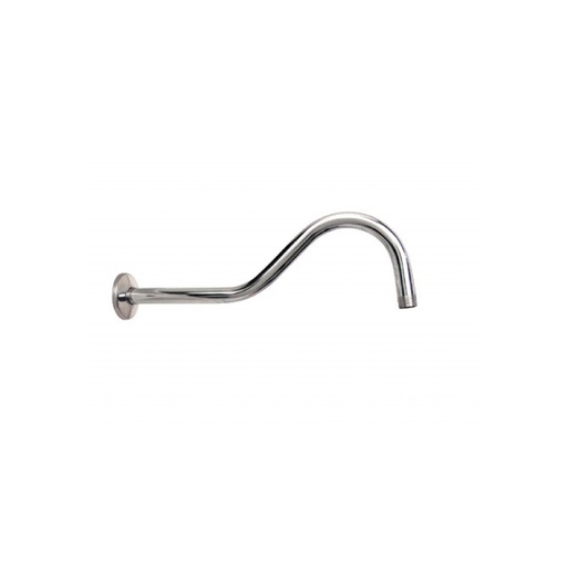 [HC62235] BRAZO LARGO CURVO P/REGADERA  CROMADO 569-A