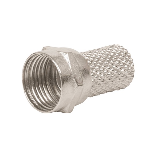 [HC61354] VOLTECH CONECTOR CAMPANA COCO-6R VOLTECH P/CABLE RG6 D/ENROS