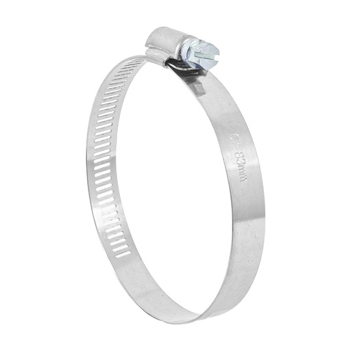 [HC61235] FIERO ABRAZADERA AB-44 2 5/8"X3 1/4" 67-83MM REF ACERO INOX