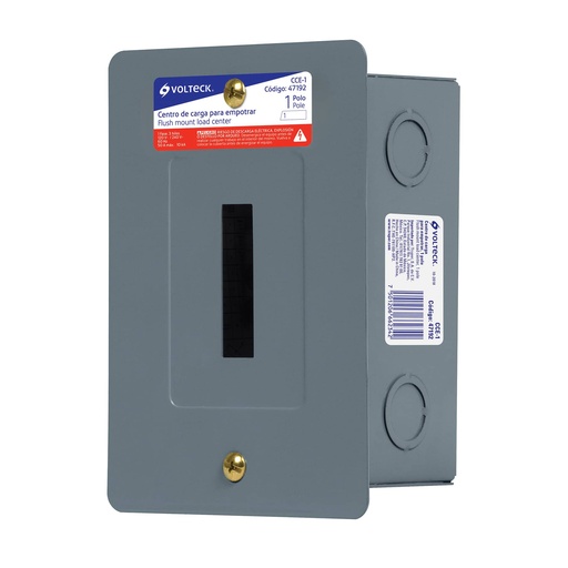 [HC61328] VOLTECH CENTRO D/CARGA 50A CCE-1 VOLTECH EMPOTRABLE 1 POLO