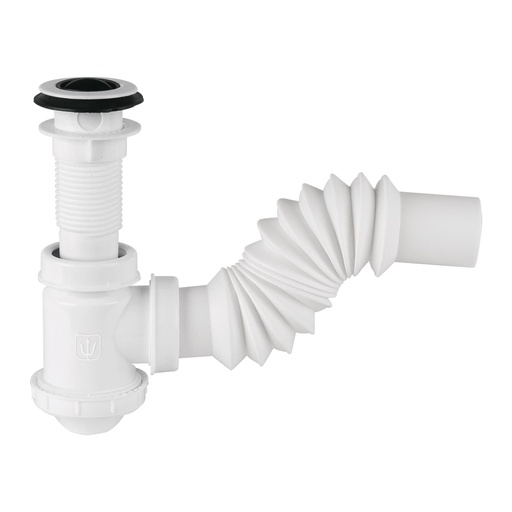 [HC61333] FOSET CESPOL CE-218 1 1/4" FLEXIBLE D/BOTE P/LAVABO PLASTICO