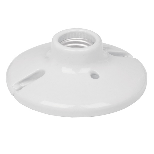 [HC62413] VOLTECH PORTALAMPARA POPO-18 VOLTECH D/PORCELANA CIRCULAR 4