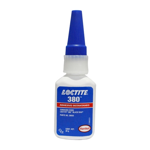 [HC64674] LOCTITE ADHESIVO INST BLACK MAX 20GR 380-03