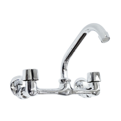 [HC62265] DICA MEZCLADORA P/FREGADERO   CROMO PARED MANERAL 3248