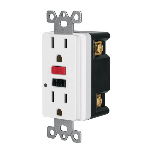 [HC62338] VOLTECH CONTACTO CODO-GFCI VOLTECH DUPLEX FALLA A TIERRA