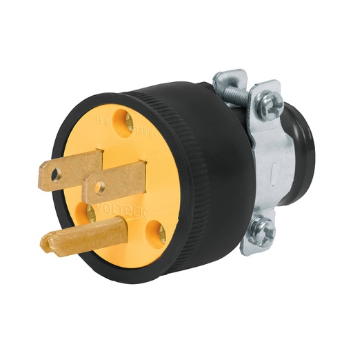 [HC61345] VOLTECH CLAVIJA CLR-A VOLTECH REFORZADO 2 POLOS C/TIERRA