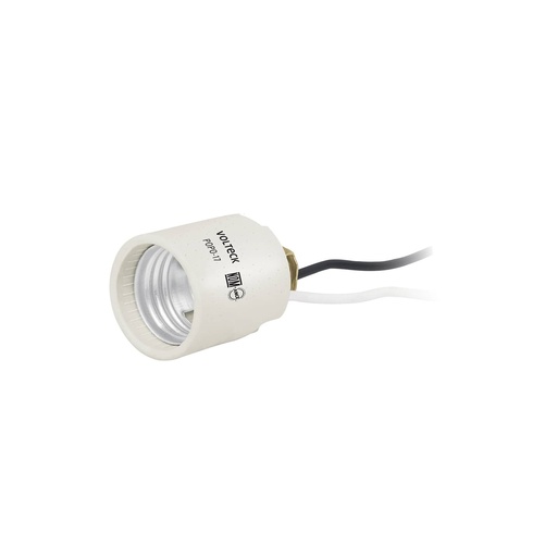 [HC62415] VOLTECH PORTALAMPARA POPO-17 VOLTECH D/PORCELANA TIPO NIPLE
