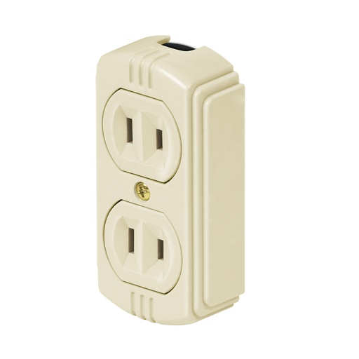 [HC61357] VOLTECH CONTACTO COSO-D VOLTECH D/SOBREPONER DUPLEX S/TIERRA