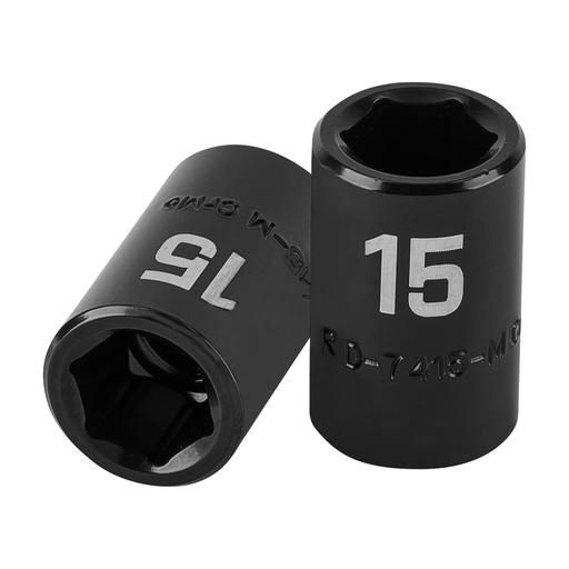 [HC62351] TRUPER DADO 1/2"X15MM 124156 PTS CORTO PARA IMPACTO