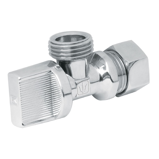 [HC61448] FOSET LLAVE ANGULAR ANG-01B 1/4V COMPACTA TIPO BARRILITO
