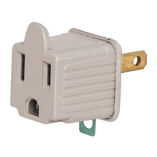 [HC61249] VOLTECH ADAPTADOR AD-32G VOLTECH CONVERTIDOR A TIERRA 2PZA G