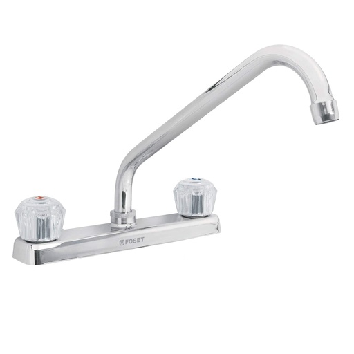 [HC61456] FOSET MEZCLADORA F-318A 8 CIERRE 1/4V MAN ACR CUELLO LAR