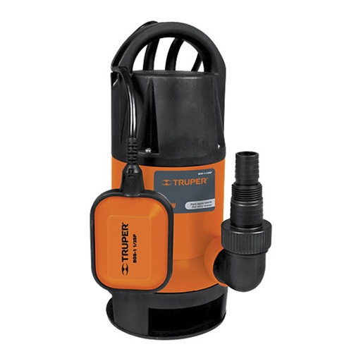 [HC61274] TRUPER BOMBA SUM 1-1/2HP 120V AGUA SUCIA BOS-1-1/2SP