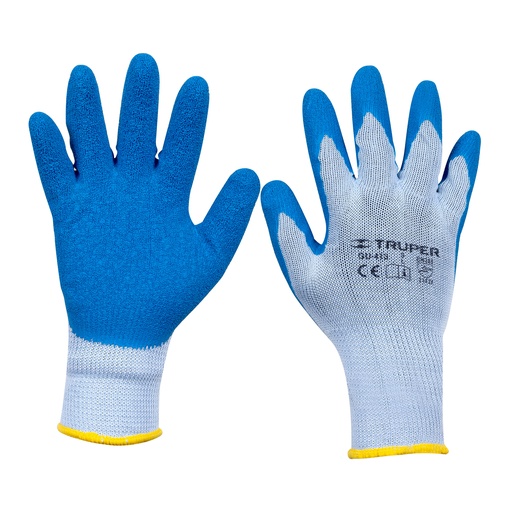 [HC61075] TRUPER GUANTE P/JADINERO GU-JAR-G G CUB DE LATEX PUNO TEJ
