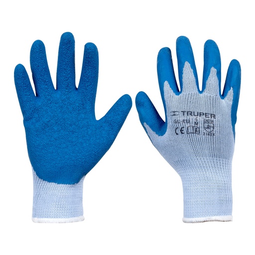 [HC61076] TRUPER GUANTE P/JADINERO GU-JAR-M M CUB DE LATEX PUNO TEJ