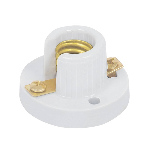 [HC61485] VOLTECH PORTALAMPARA POPO-10 VOLTECH D/PORCELANA P/CANDIL
