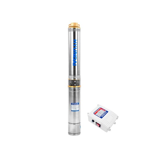 [HC91875] HYUNDAI BOMBA SUM 1HP         1-1/4"110V POZO PROF HYWP1000G