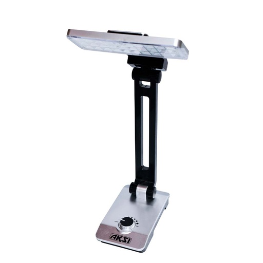 [HC88506] AKSI LAMPARA 111682  DE MESA RECARG GRIS/NGO
