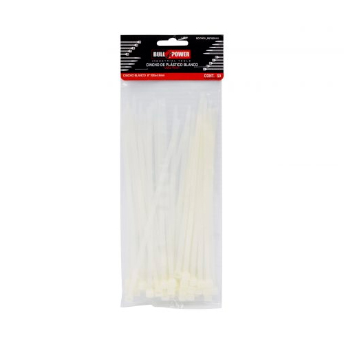 [HC91245] BULL POWER CINCHO-COLLARIN    50PZ NATURAL 4.8X200MM