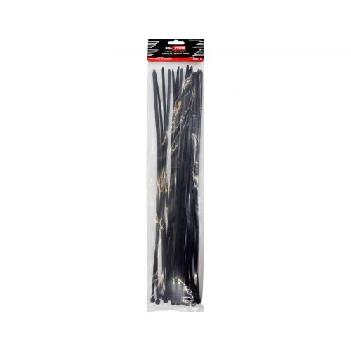 [HC91255] BULL POWER CINCHO-COLLARIN    25PZ NEGRO 4.8X450MM