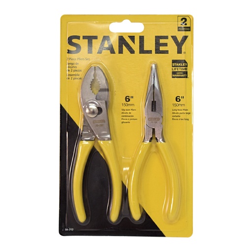 [HC95791] STANLEY PINZA 84-212 6" 2PZ MECANICA