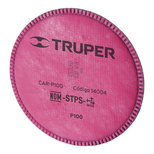 [H428004] TRUPER CARTUCHO DE REPUESTO   FILTRO R95 2PZS CAR-R95