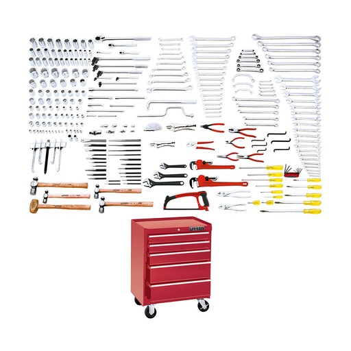 [HC92622] URREA JGO AUTOCLE 270PZ HTA   P/MECANICO C/GABINETE INDUST