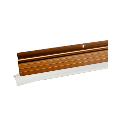 [HC96865] LOCK GUARDAPOLVO 100CM        BRONCE P/PUERTA AUTOM 14GP